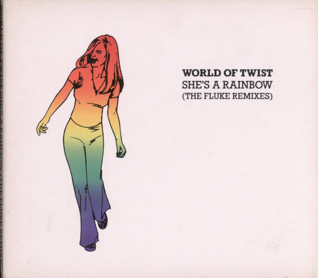 World Of Twist - She's A Rainbow (The Fluke Remixes) - Cd