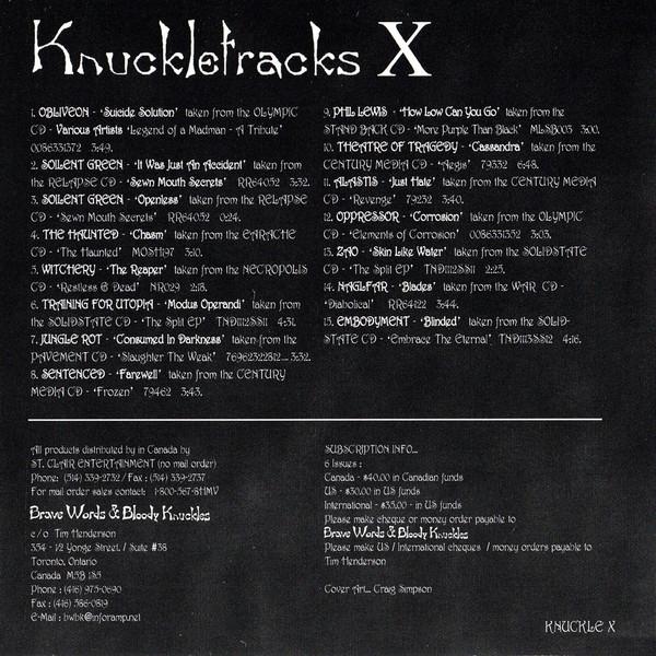 Various Artists - Knuckletracks X - Cd