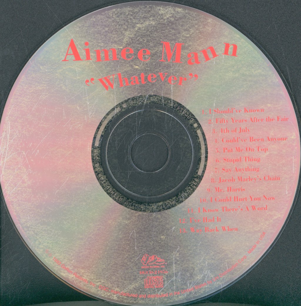 Aimee Mann - Whatever - Cd