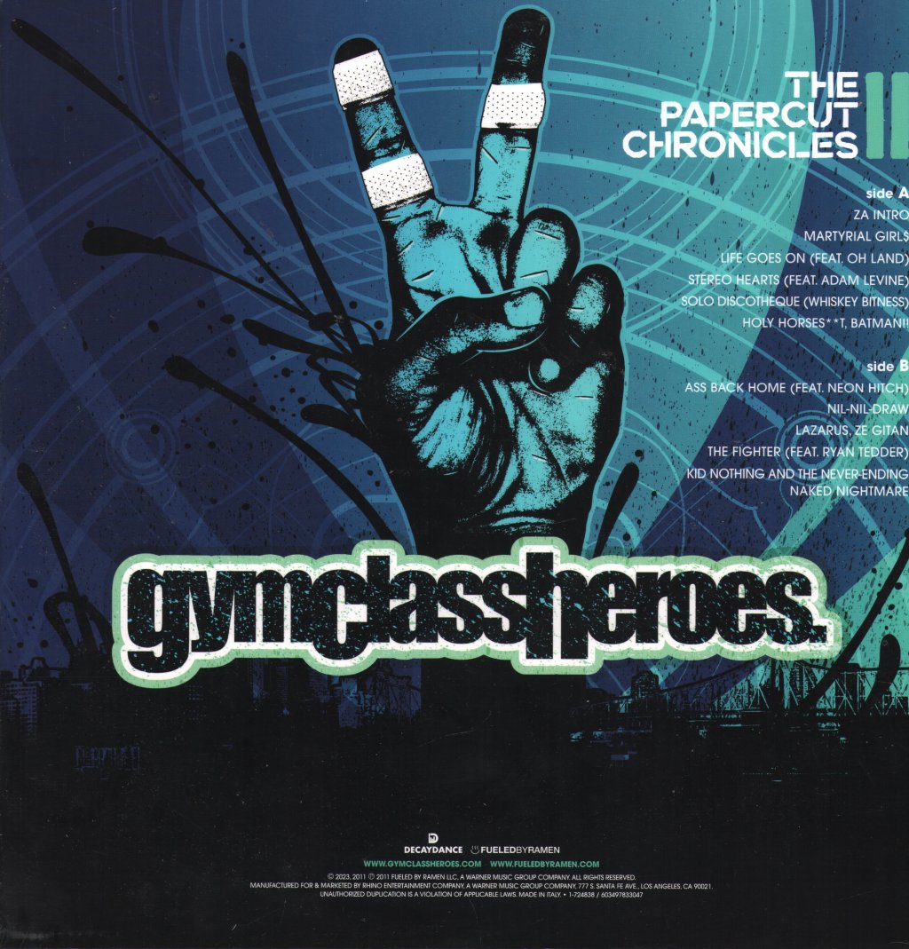 Gym Class Heroes - Papercut Chronicles II - Lp