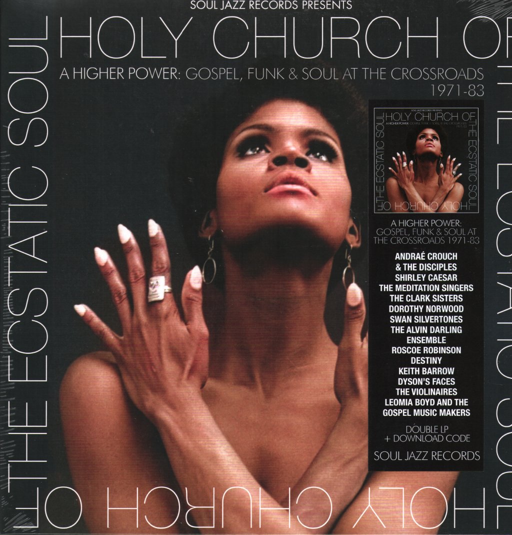 Various Artists - Holy Church of the Ecstatic Soul - A Higher Power: Gospel, Funk & Soul At the Crossroads 1971-83 - Double Lp