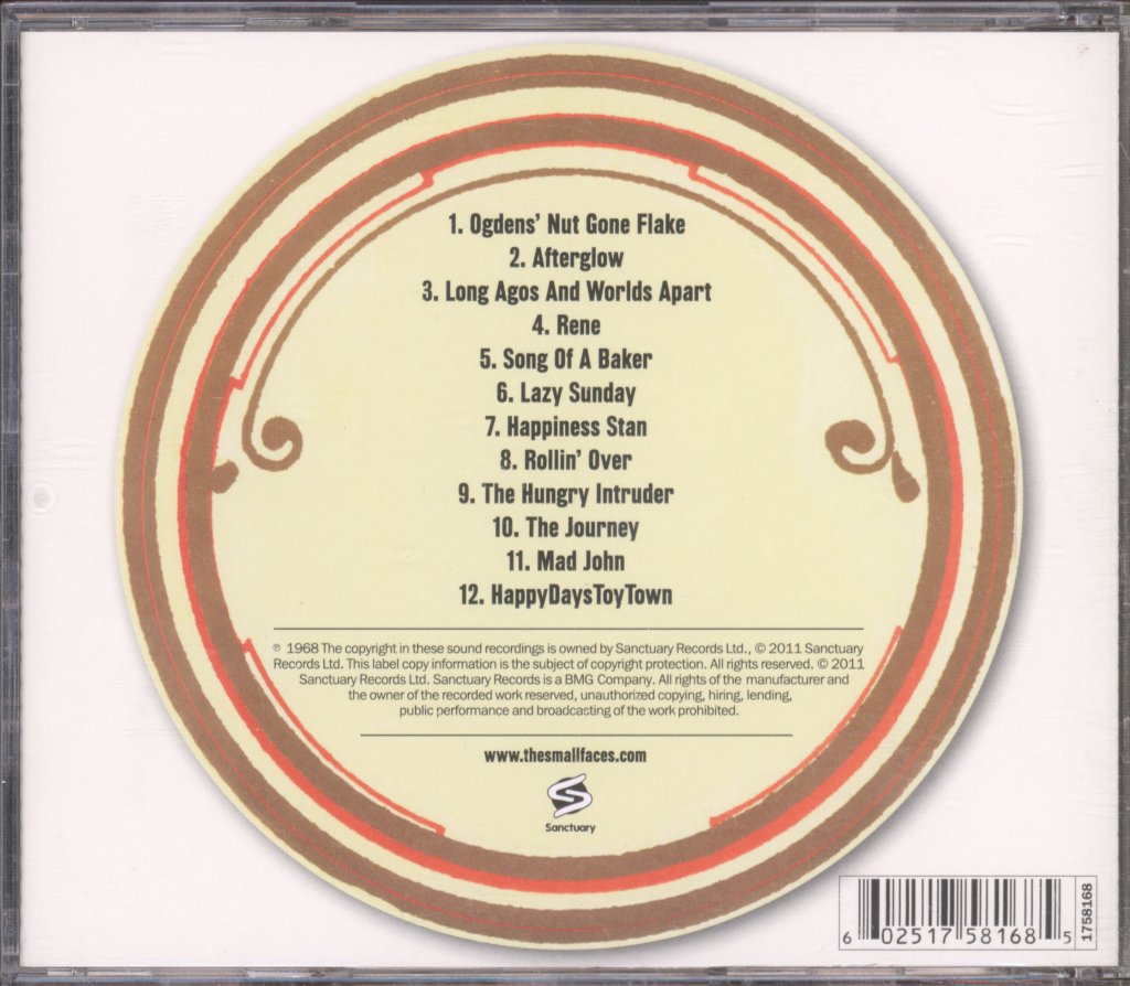 Small Faces - Ogdens' Nut Gone Flake - Cd