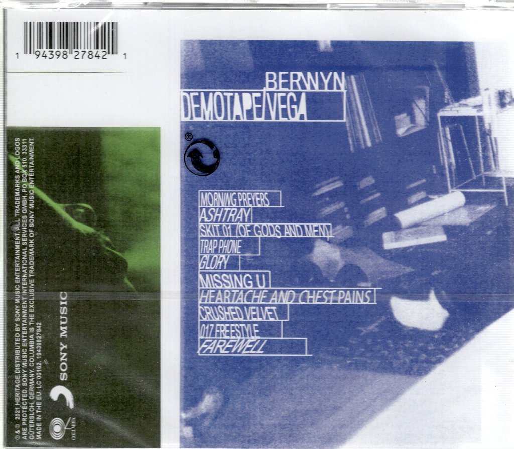 Berwyn - Demotape/Vega - Cd