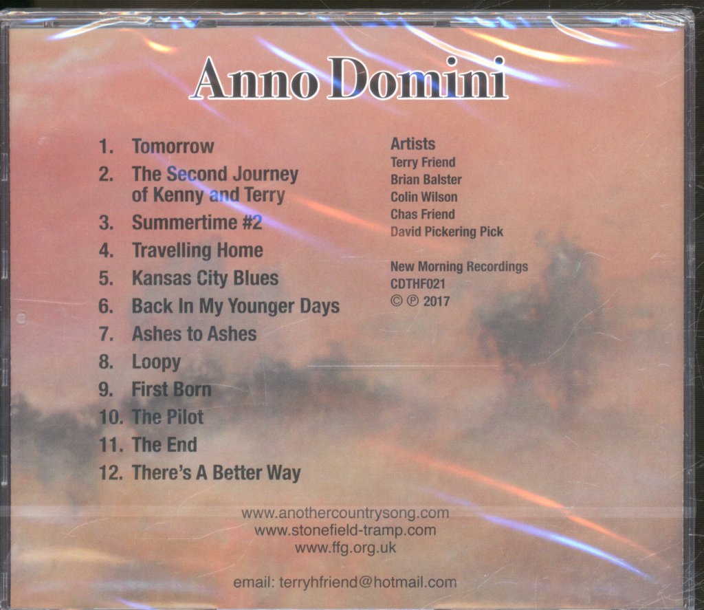 Terry Friend - Anno Domini - Cd