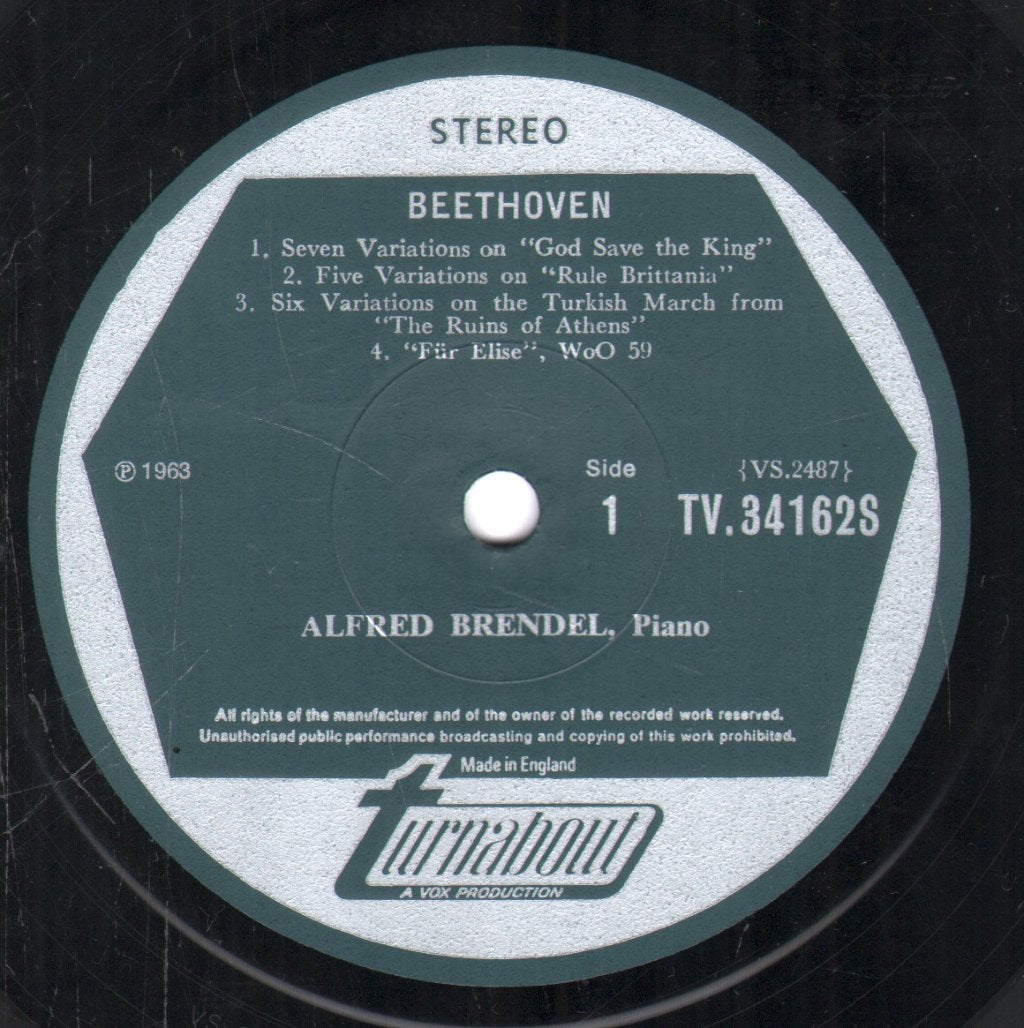 Alfred Brendel - Beethoven - Variations & Vignettes - Lp