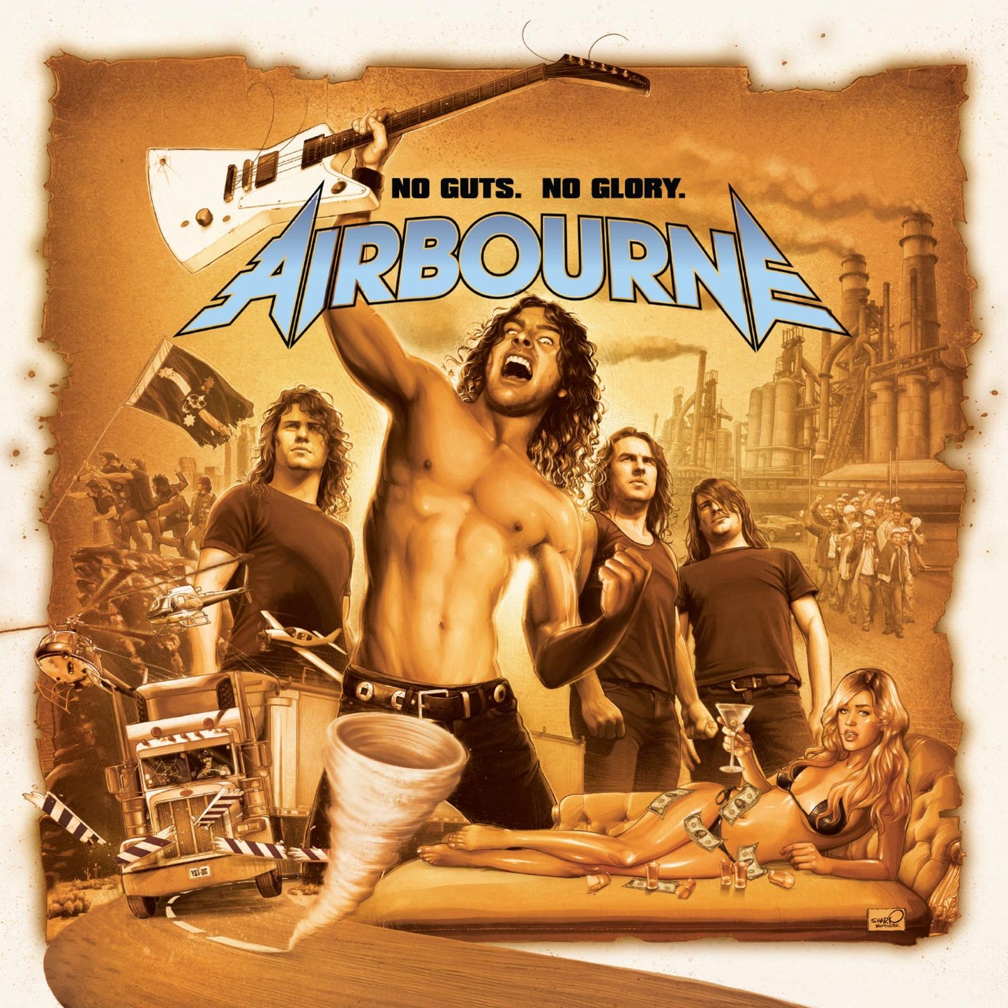 Airbourne - No Guts. No Glory - Lp