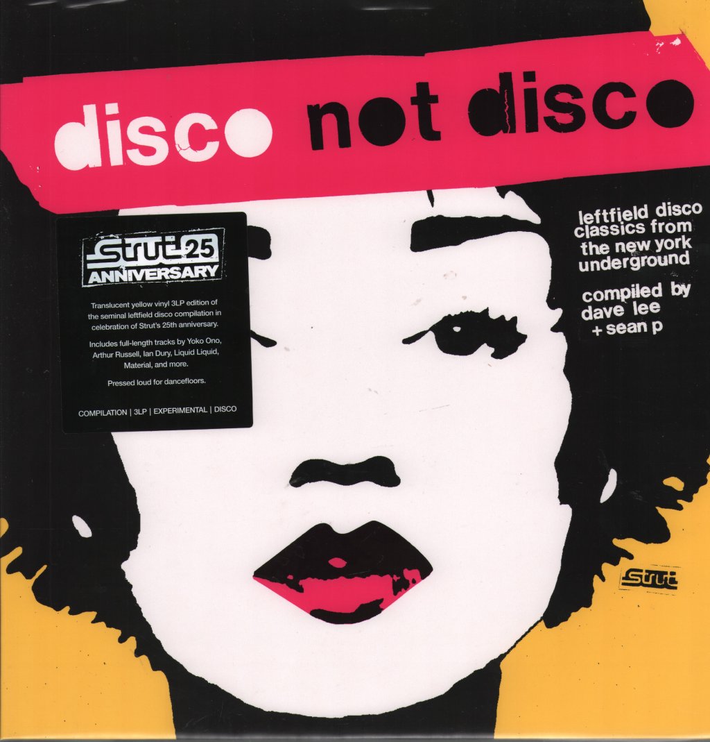 Various Artists - Disco Not Disco (Strut 25th Anniversary Edition) - Triple Lp