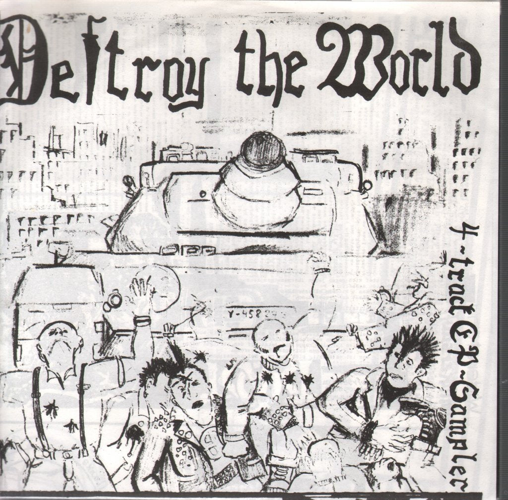 Various Artists - Destroy The World - 7 Inch