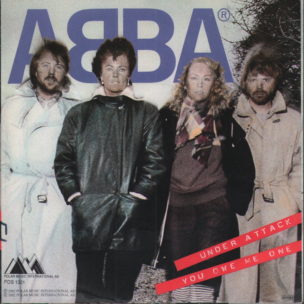 ABBA - Under Attack / You Owe Me One - 7 Inch