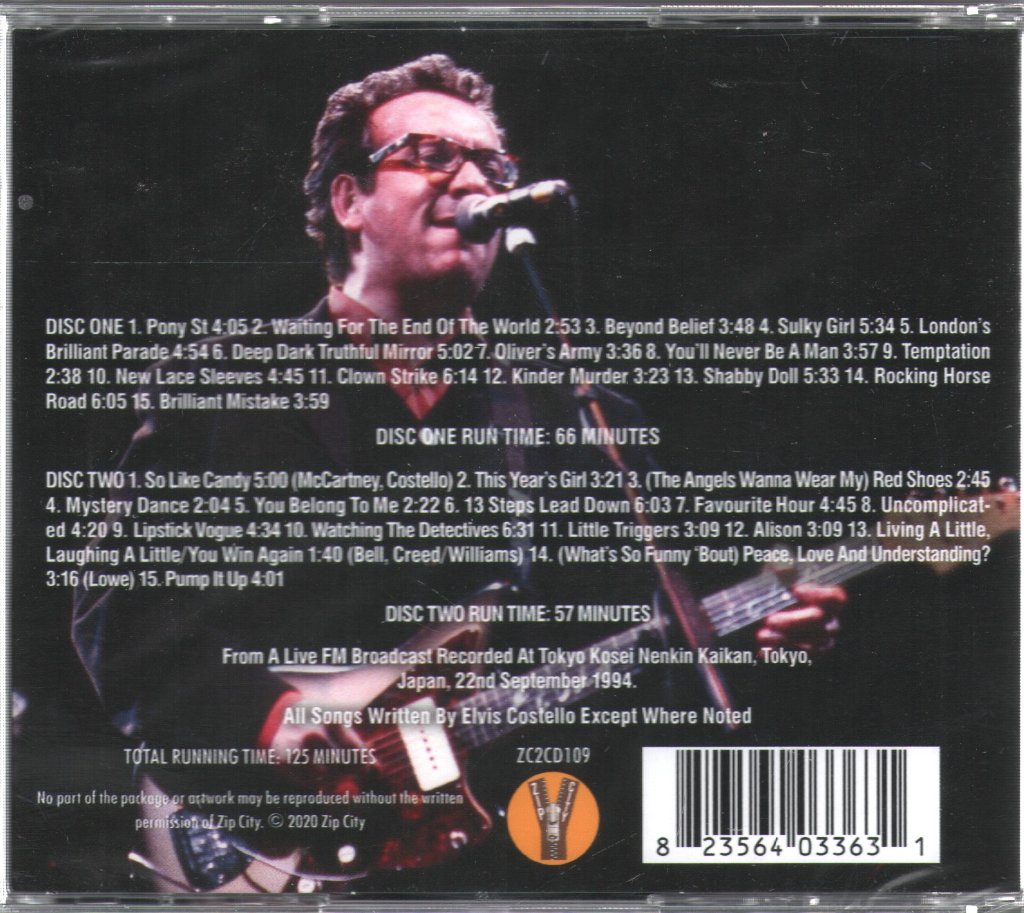 Elvis Costello - A Storm In Tokyo - Double Cd