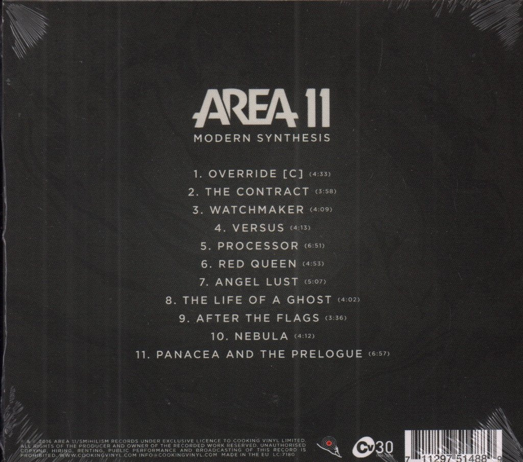 Area 11 - Modern Synthesis - Cd