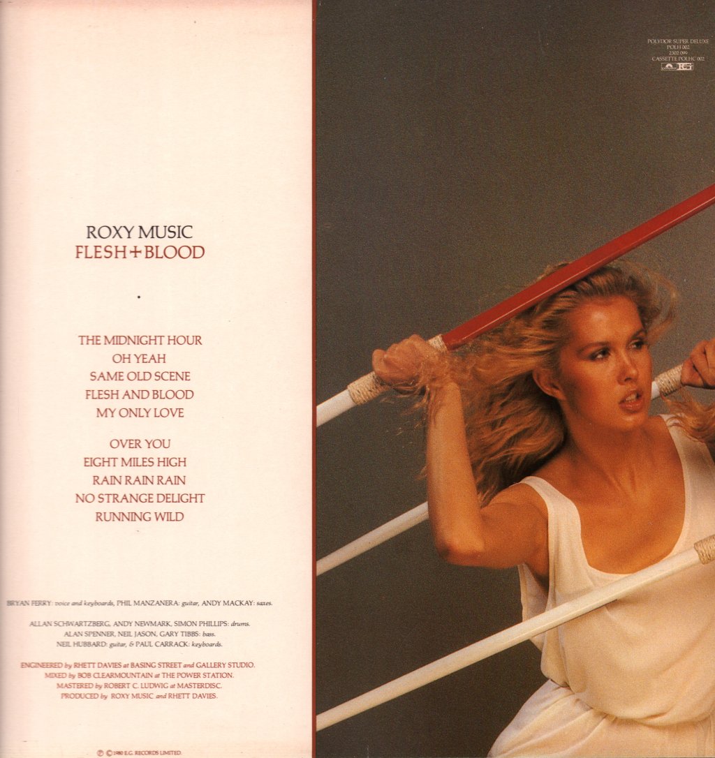 Roxy Music - Flesh + Blood - Lp