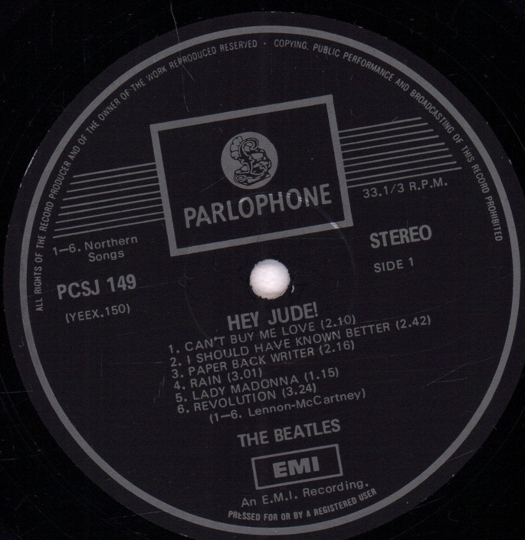 Beatles - Hey Jude - Lp