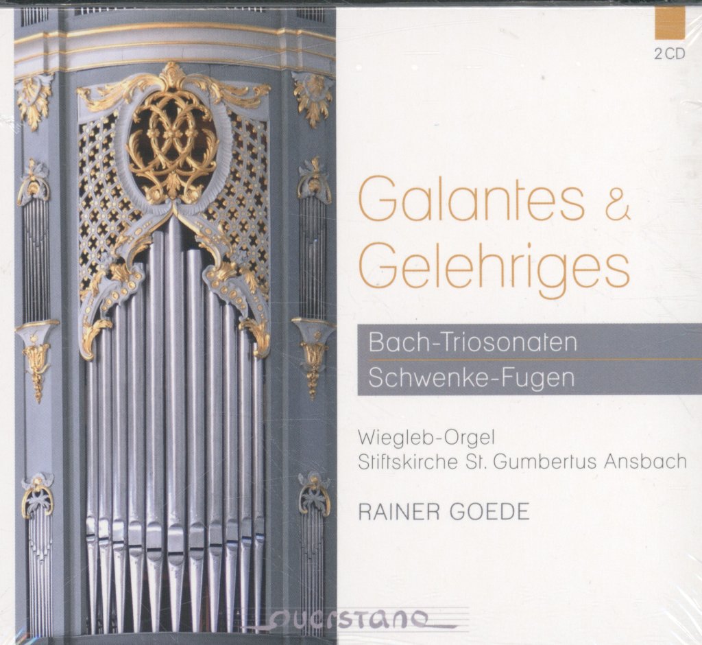 Galantes & Gelehriges - Bach - Triosonaten / Schwenke - Fugen - Double Cd