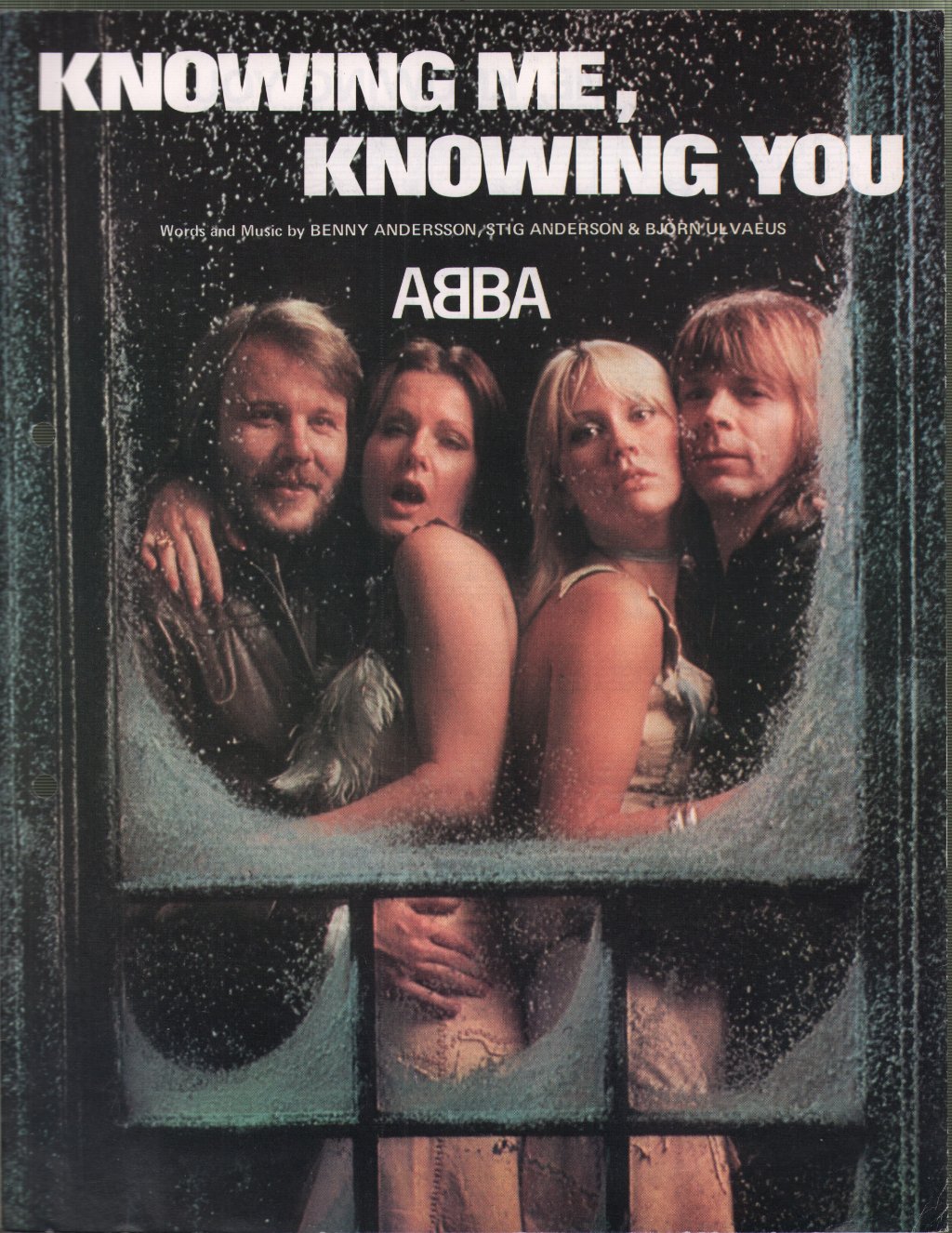 ABBA - Knowing  Me Knowing You - Sheet Music