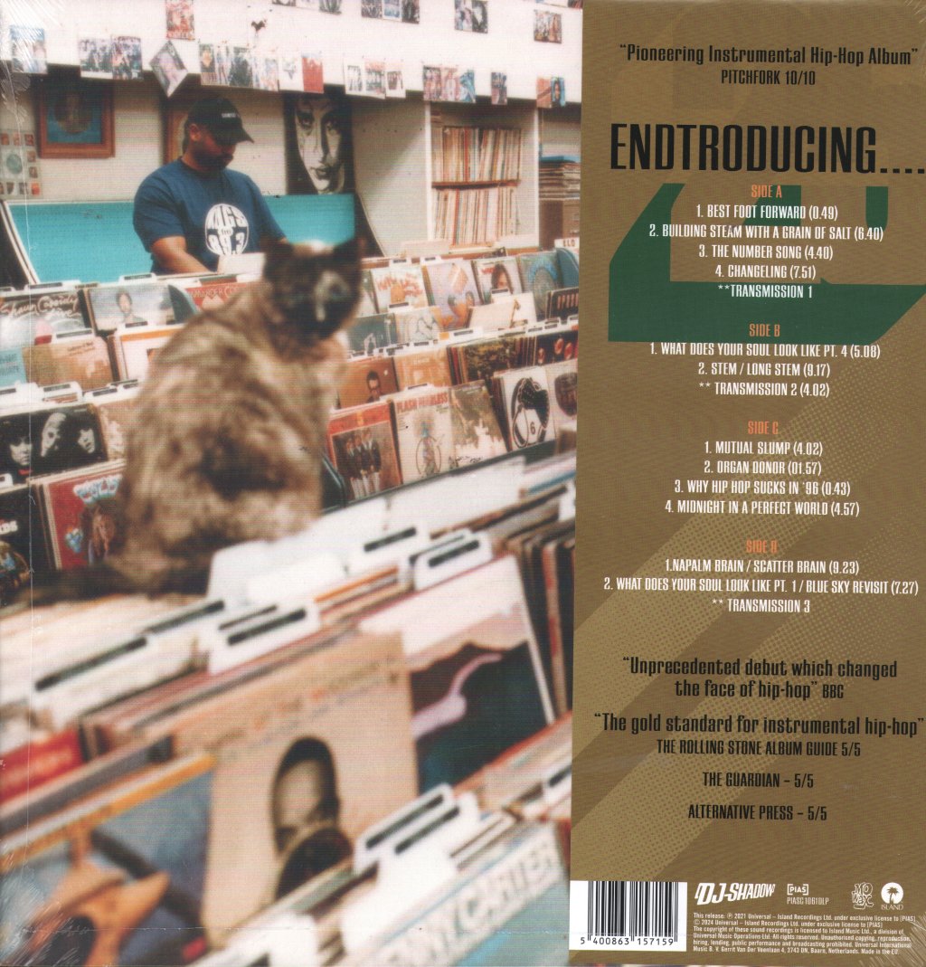 DJ Shadow - Endtroducing... - Lp