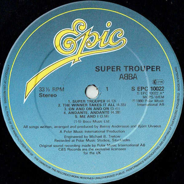 ABBA - Super Trouper - Lp