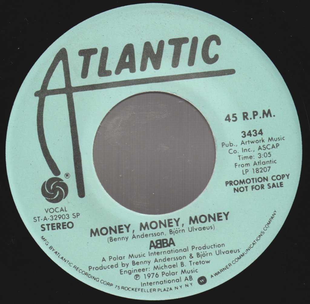 ABBA - Money, Money, Money - 7 Inch