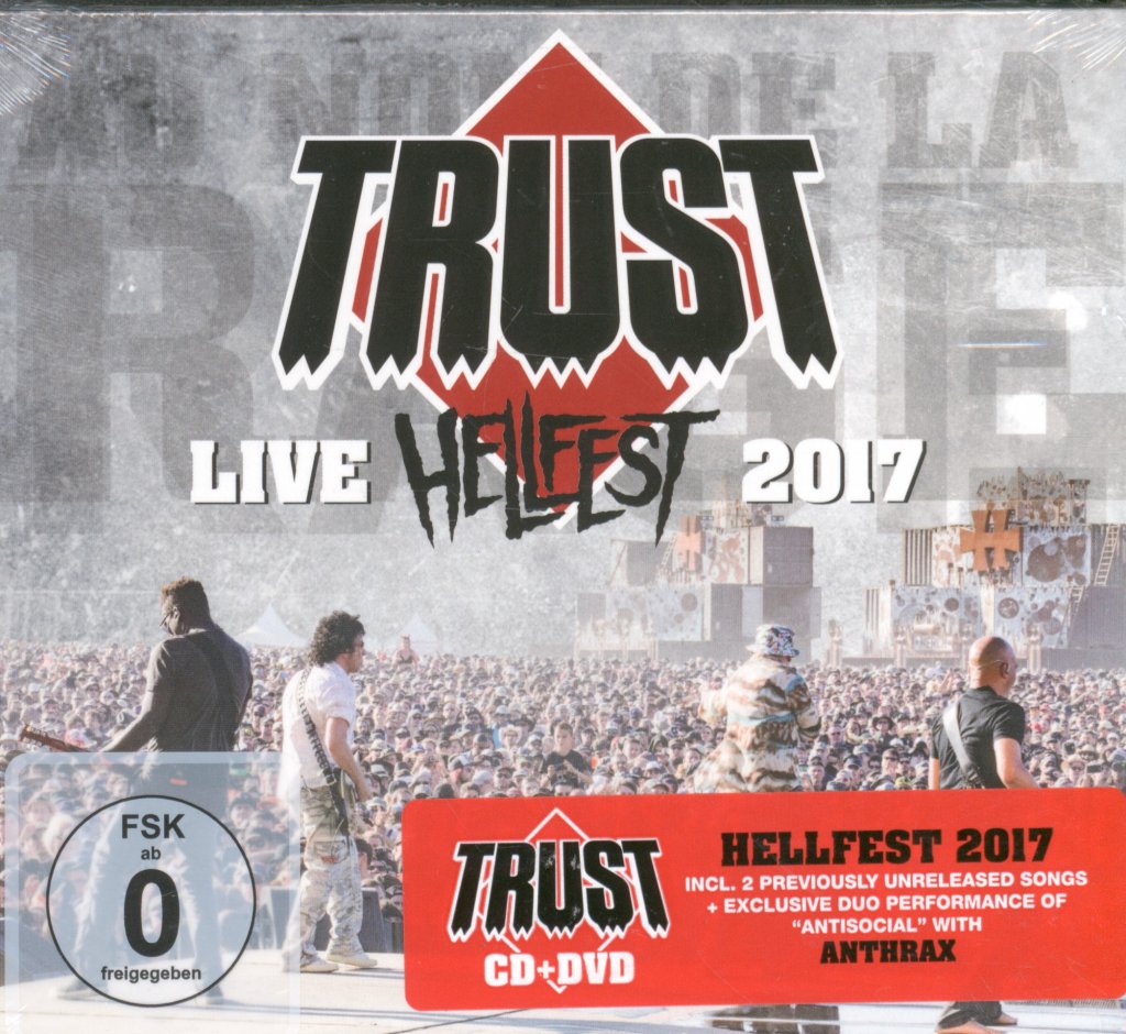 Trust (Metal) - Live Hellfest 2017 - Cd/Dvd