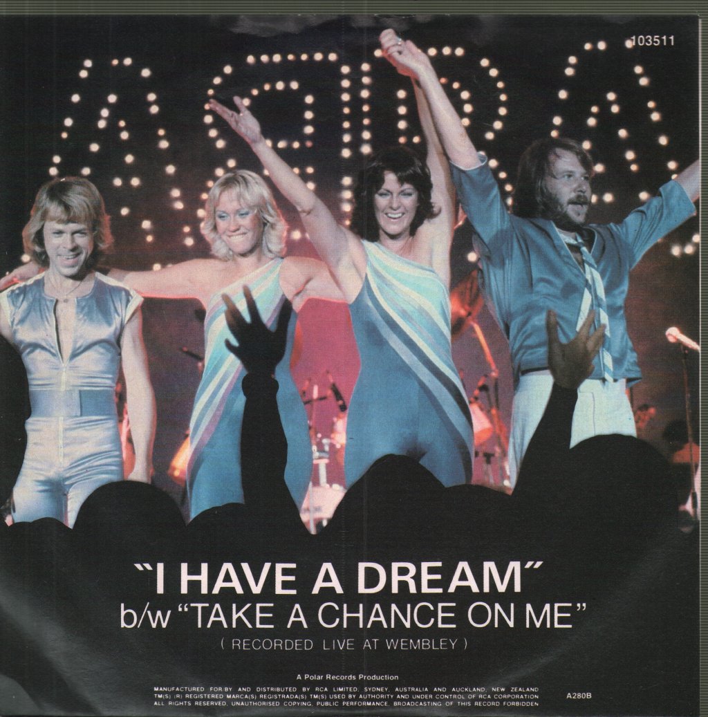 ABBA - I Have A Dream - 7 Inch