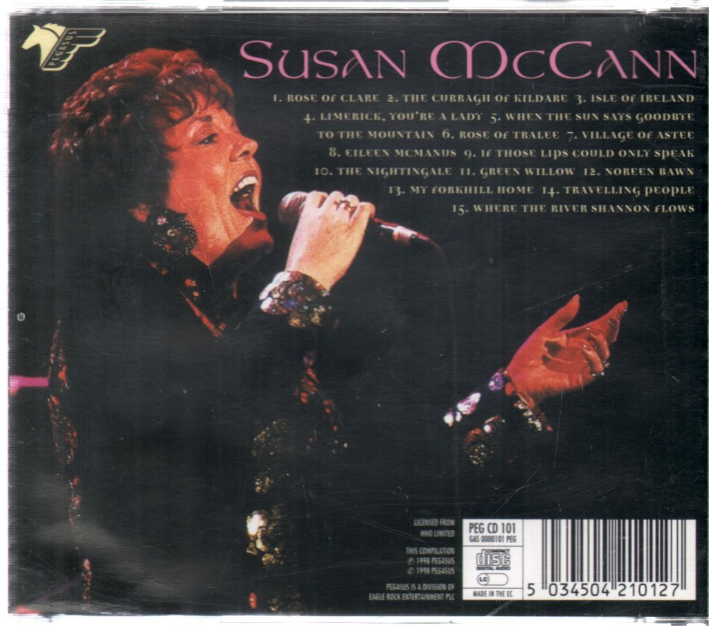 Susan Mccann - Rose Of Clare - Cd