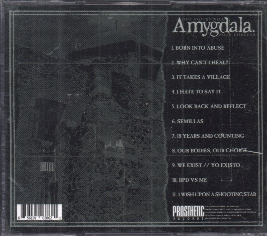 Amygdala - Our Voices Will Soar Forever - Cd