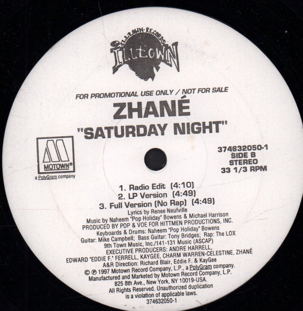 Zhane - Crush - 12 Inch