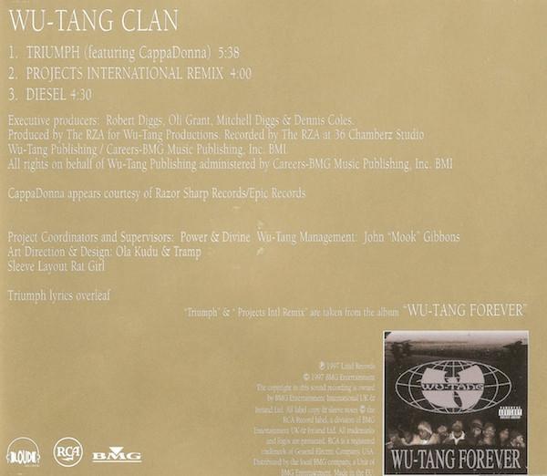 Wu-Tang Clan - Triumph - Cd