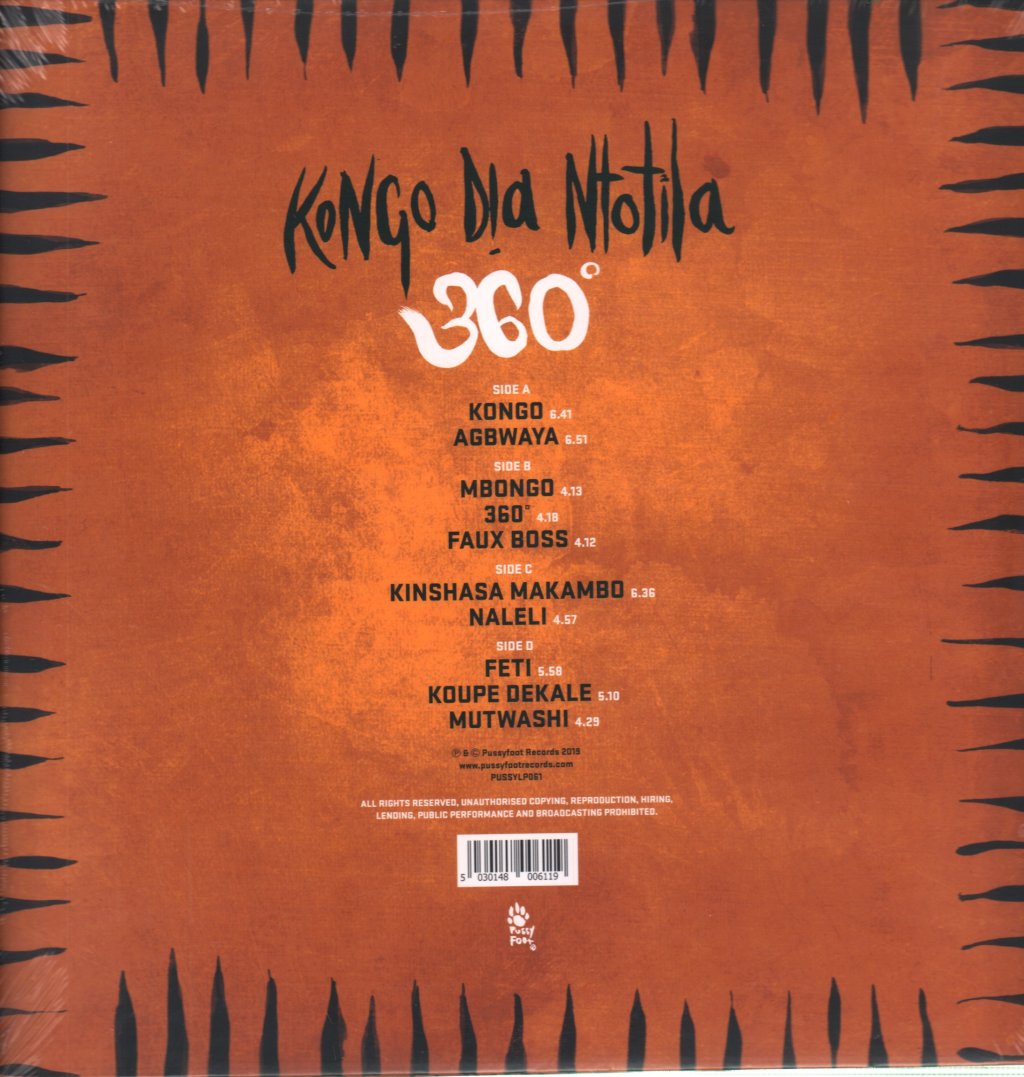 Kongo Dia Ntotila - 360° - Double Lp