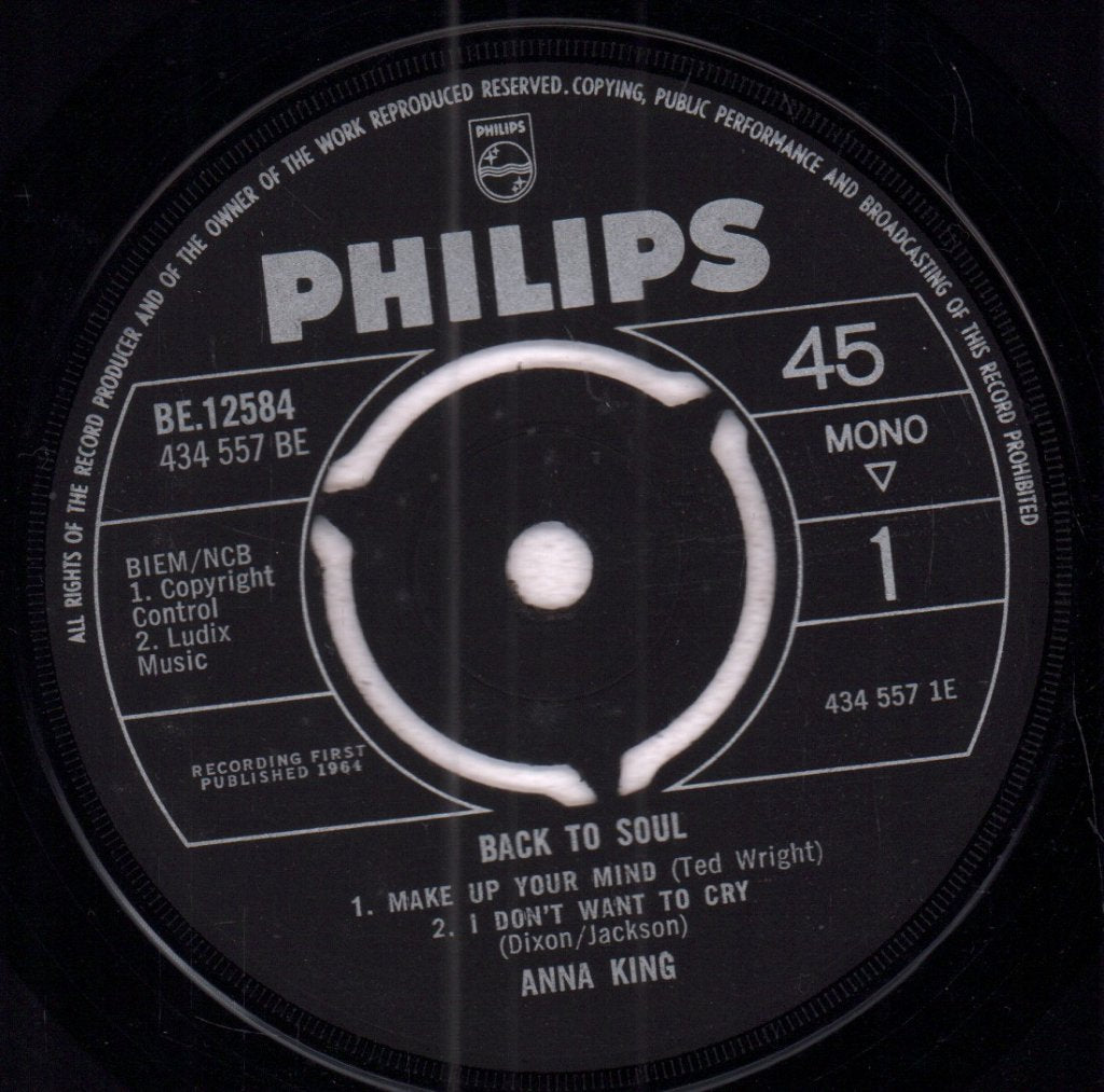 Anna King - Back To Soul - 7 Inch