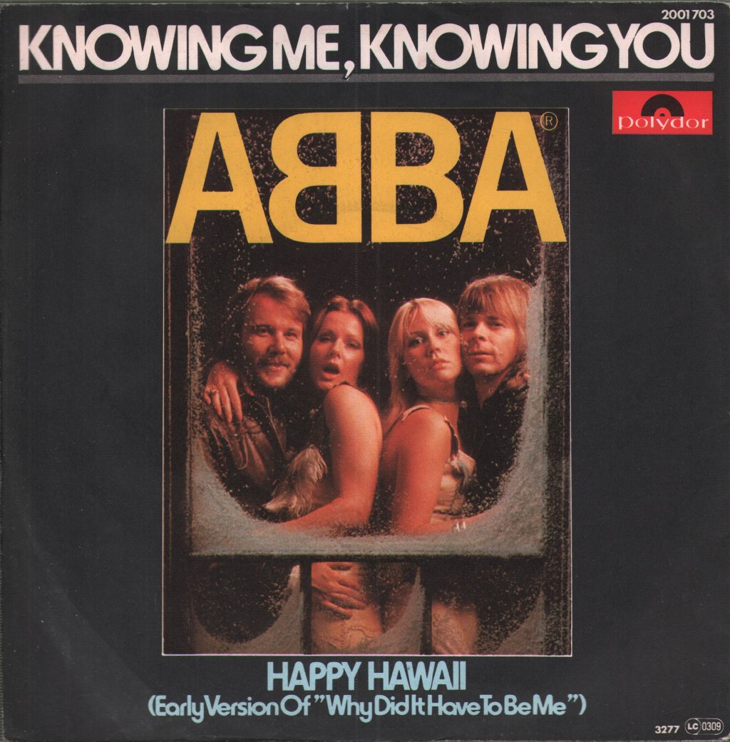 ABBA - Knowing Me, Knowing You - 7 Inch