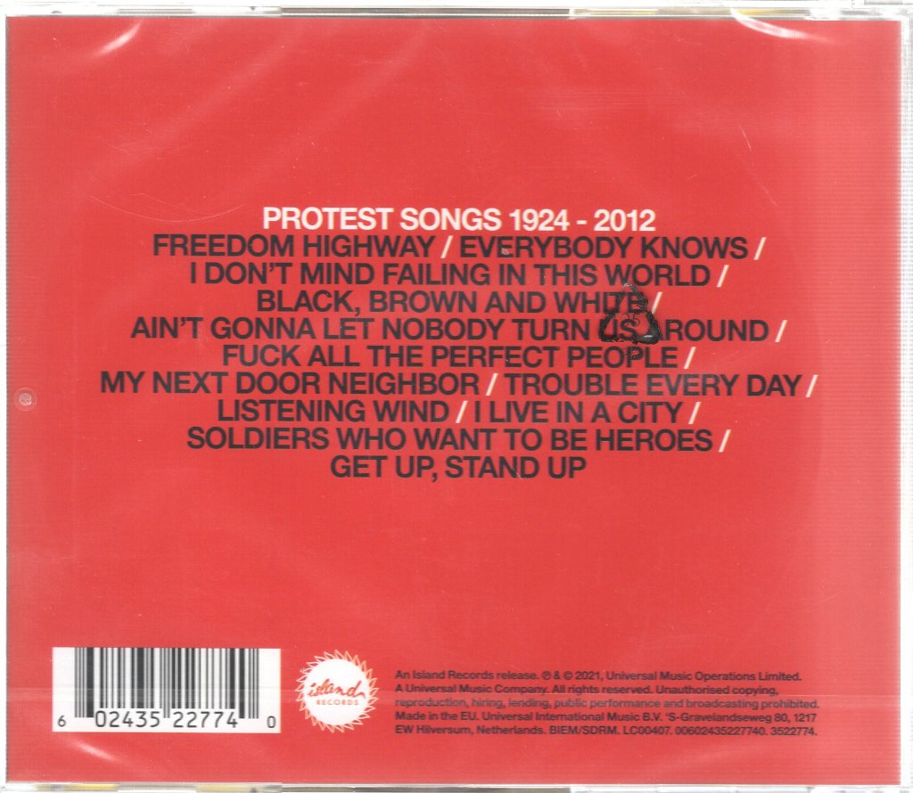 Specials - Protest Songs 1924-2012 - Cd