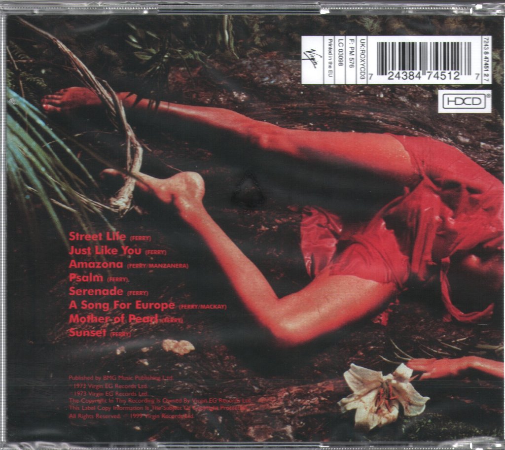 Roxy Music - Stranded - Cd