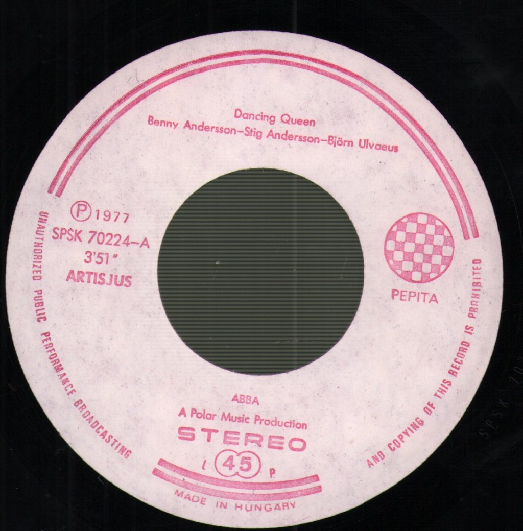 ABBA - Dancing Queen - 7 Inch