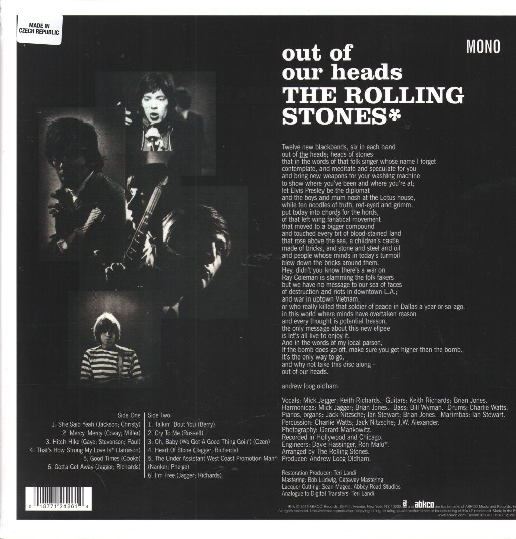 Rolling Stones - Out of Our Heads - Lp