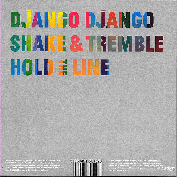 Django Django - Shake And Tremble - 7 Inch