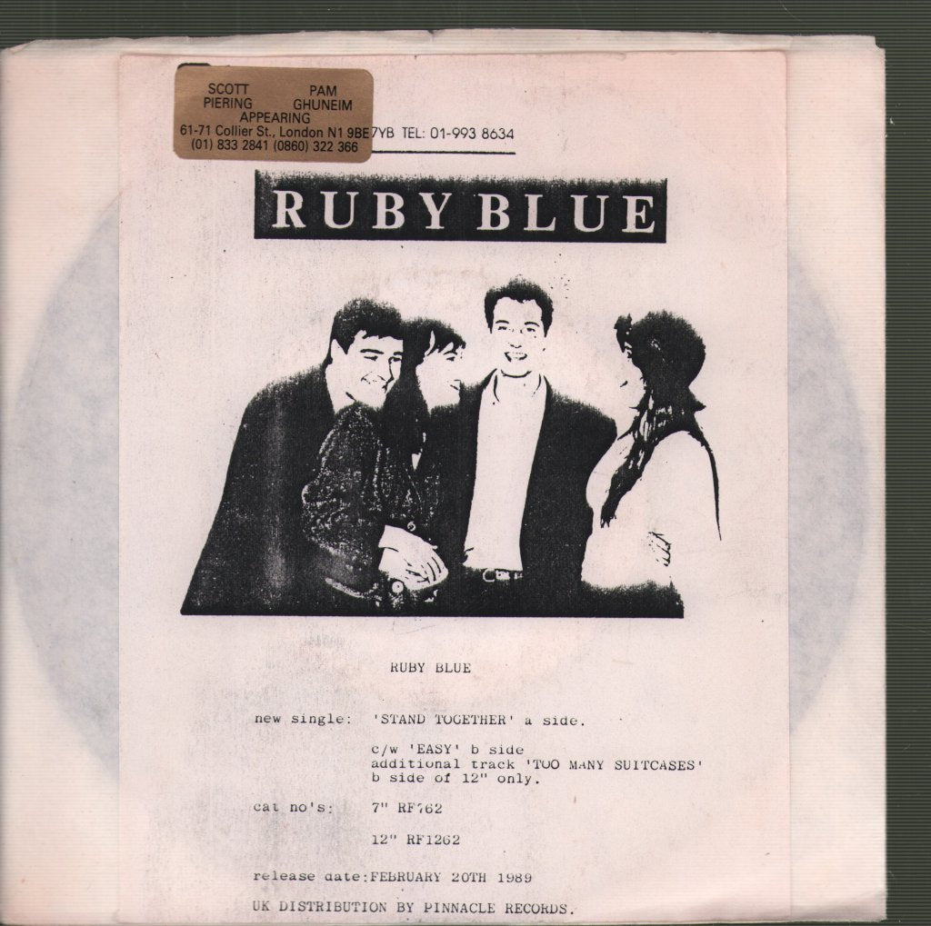 Ruby Blue - Stand Together - 7 Inch