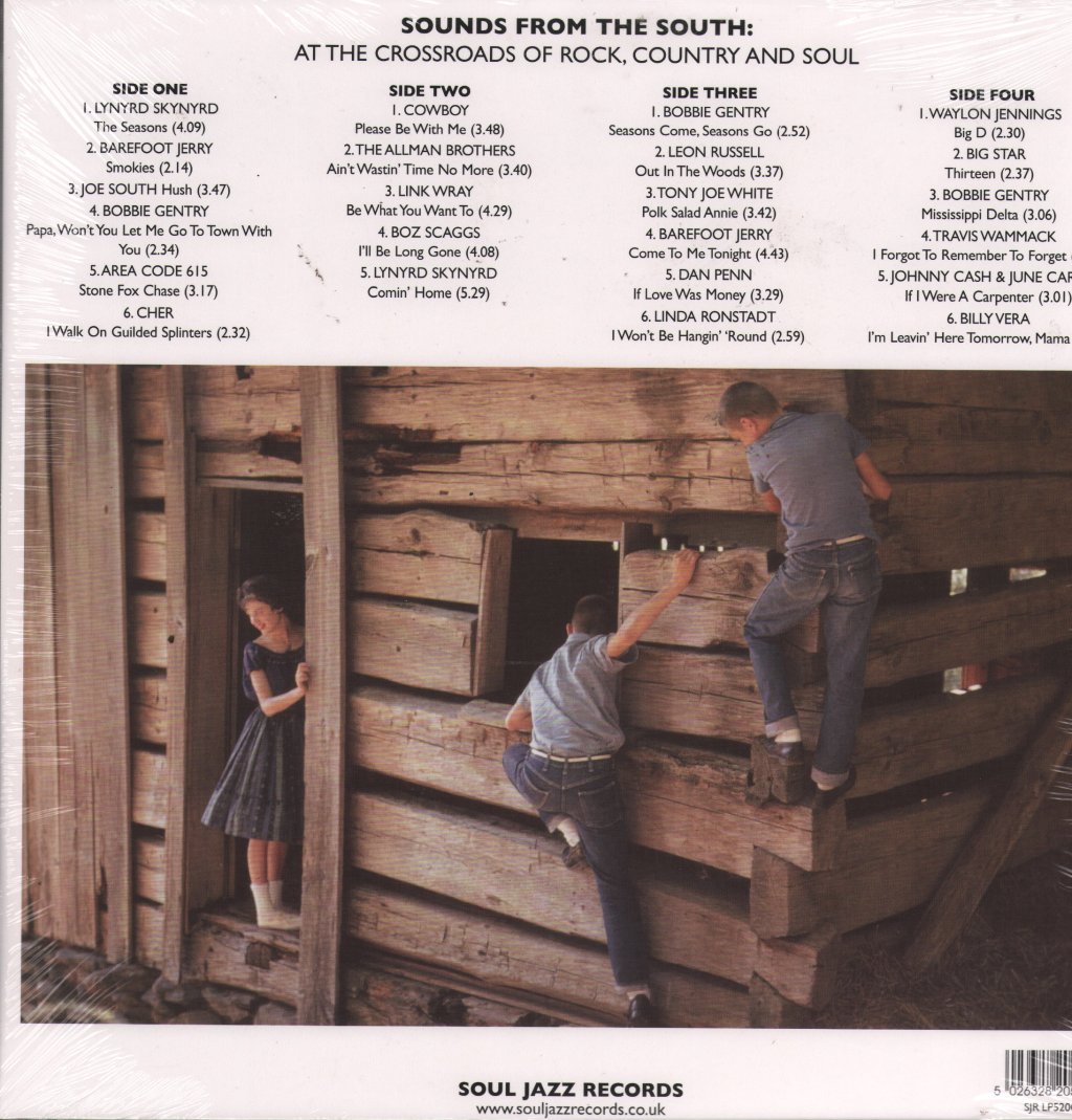 Various Artists - Delta Swamp Rock: Sounds From the South: At the Crossroads of Rock, Country and Soul - Double Lp