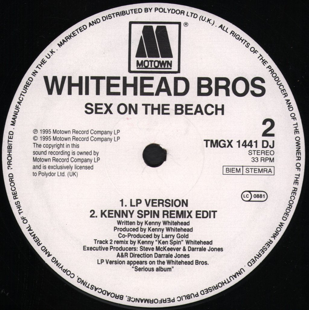 Whitehead Bros - Forget I Was A G - 12 Inch