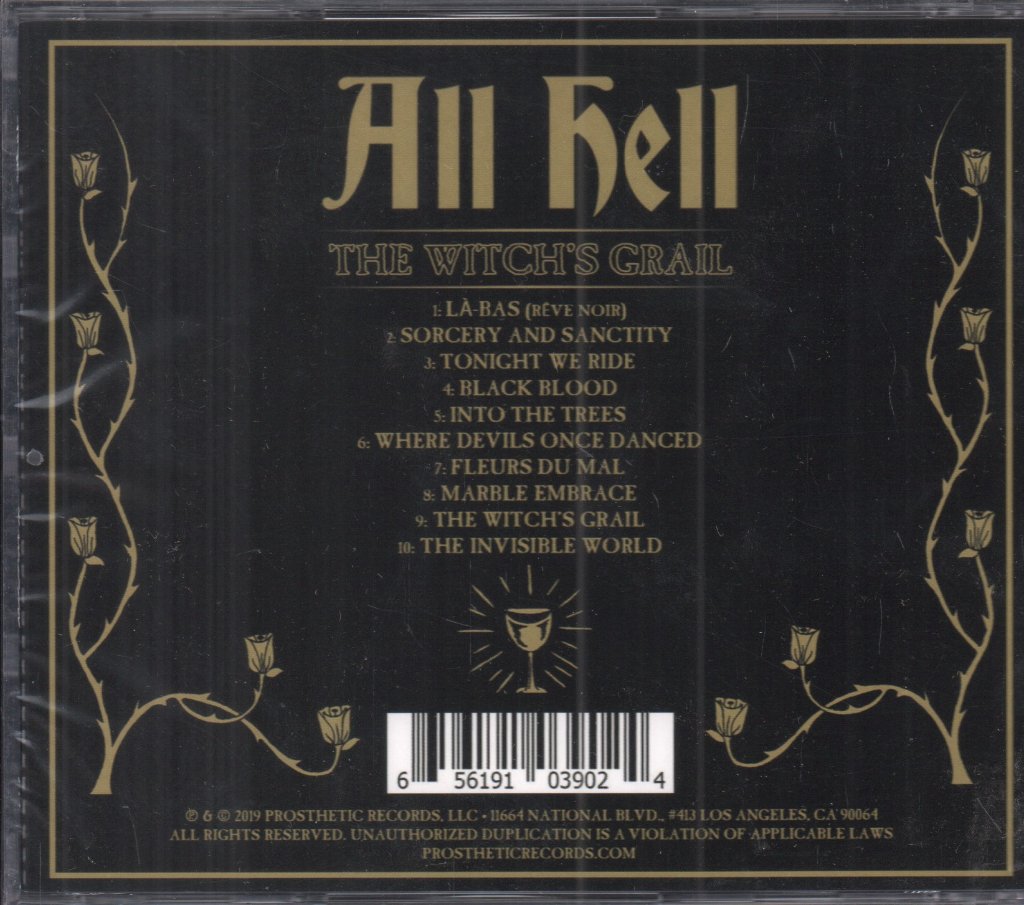 All Hell - Witch's Grail - Cd