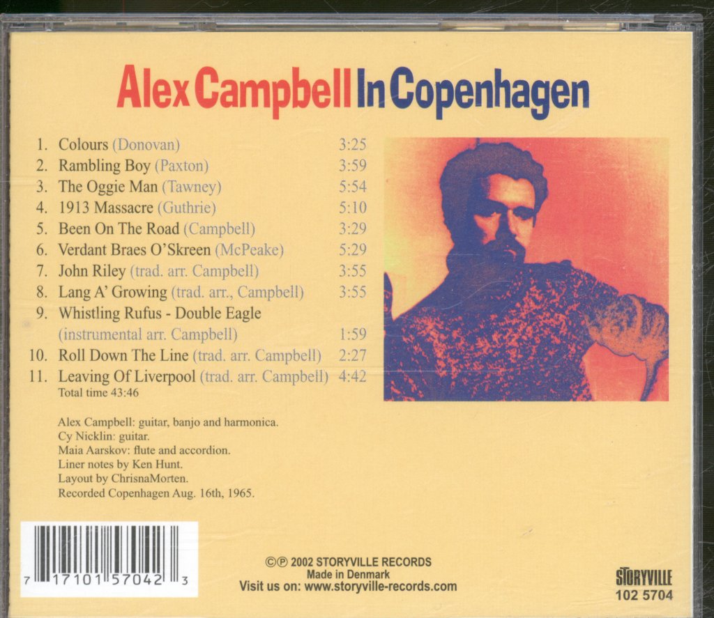 Alex Campbell - Alex Campbell In Copenhagen - Cd