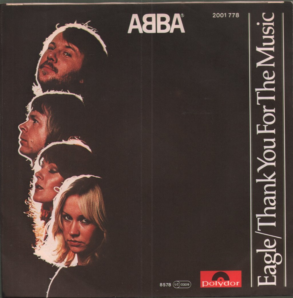 ABBA - Eagle / Thank You For The Music - 7 Inch