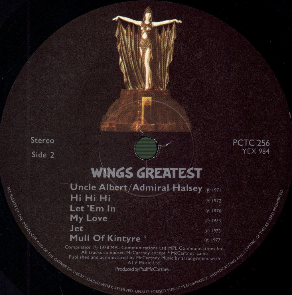 Wings - Greatest - Lp