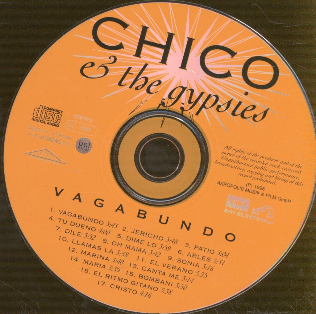 Chico & The Gypsies - Vagabundo - Cd