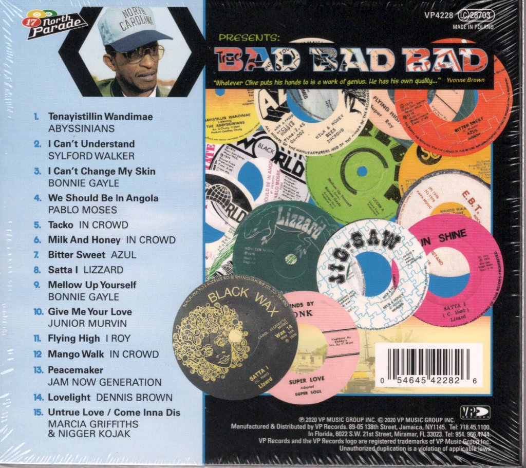 Clive 'Azul' Hunt presents - Bad Bad Bad: "Golden Age" Reggae From A Legendary Producer - Cd