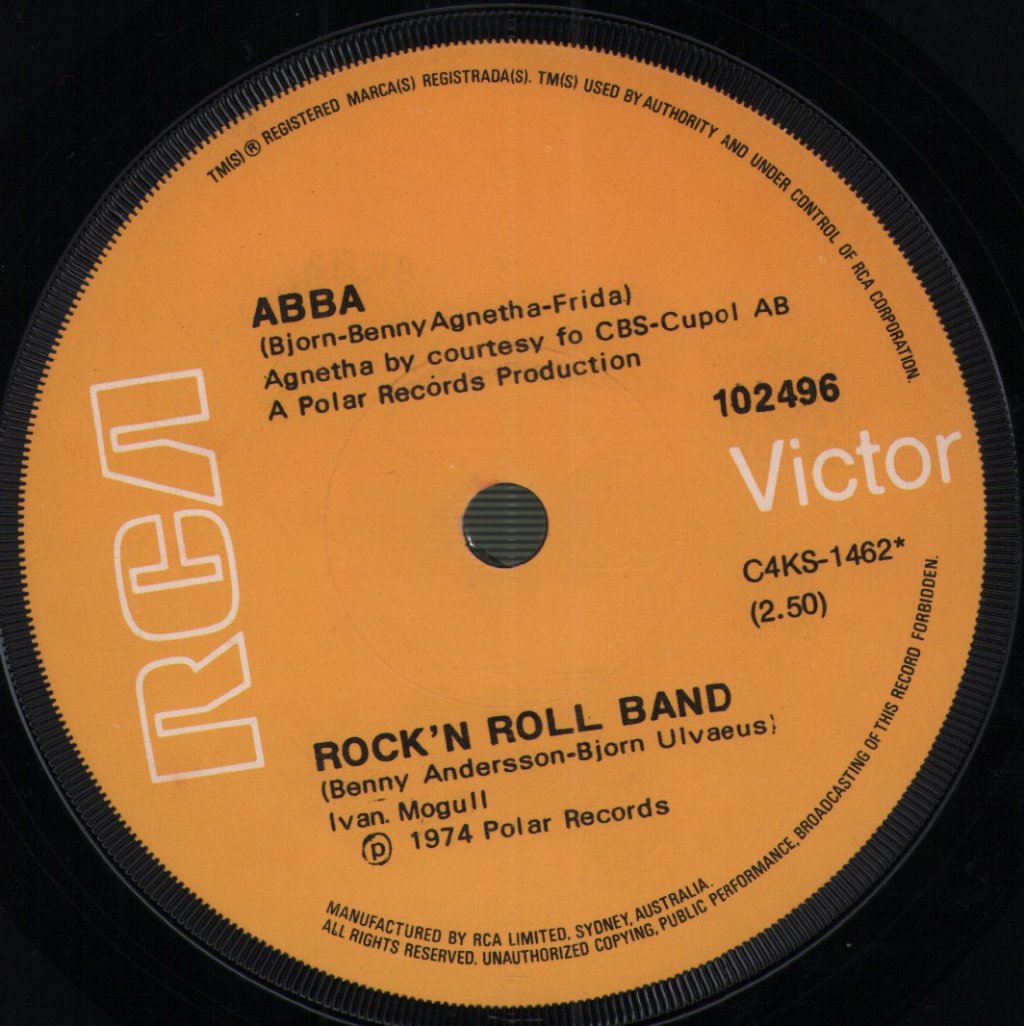 ABBA - Ring Ring - 7 Inch