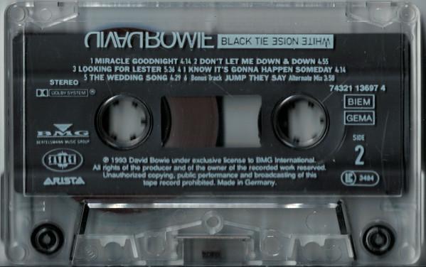 David Bowie - Black Tie White Noise - Cassette