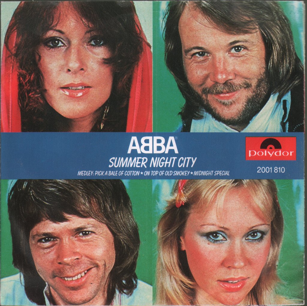 ABBA - Summer Night City - 7 Inch