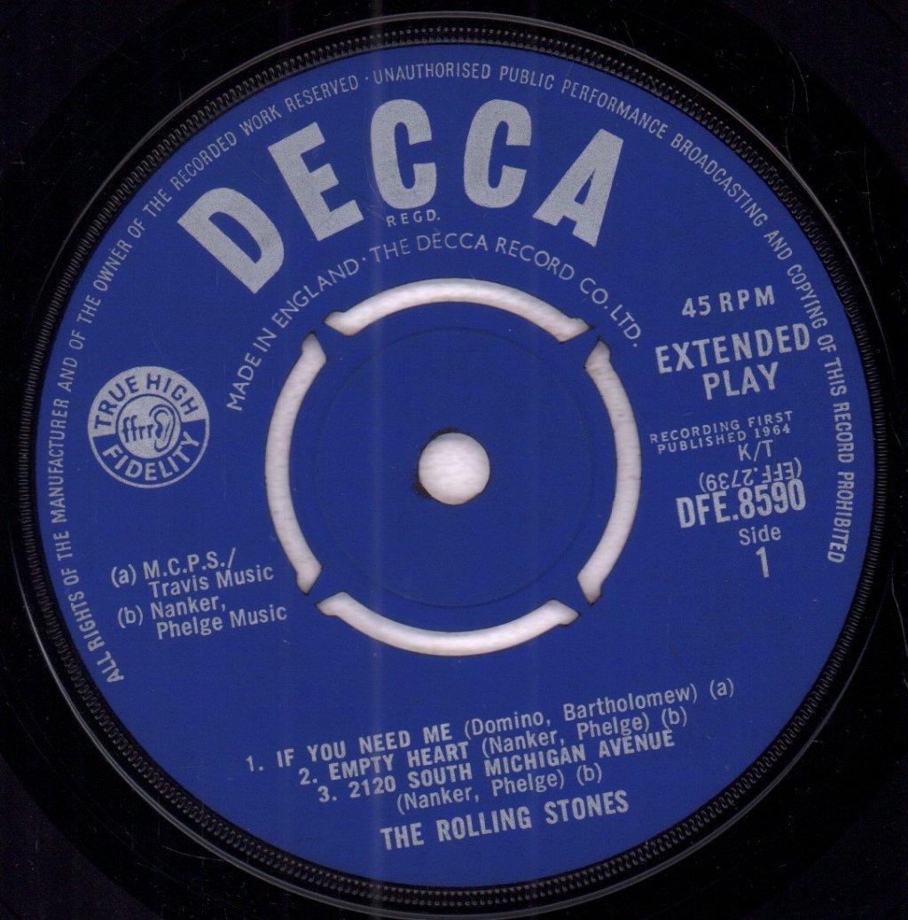 Rolling Stones - Five By Five - 7 Inch