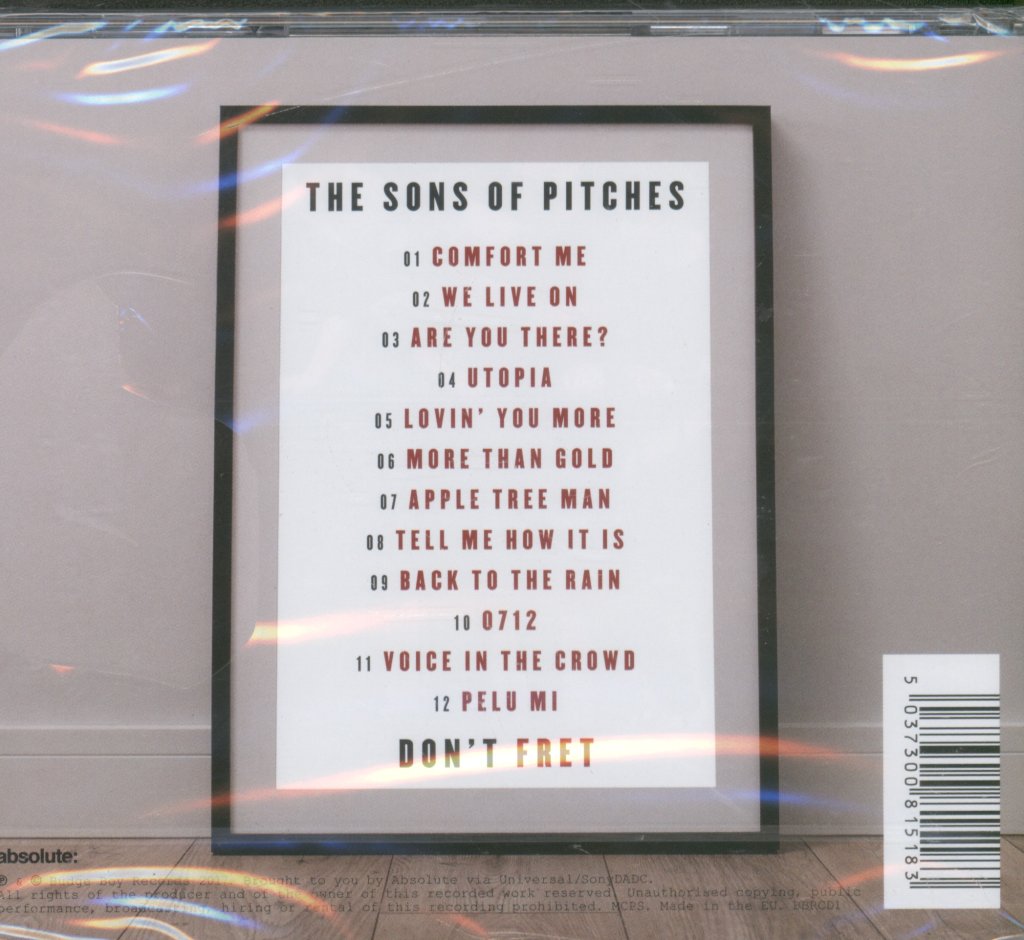 Sons Of Pitches - Don't Fret - Cd